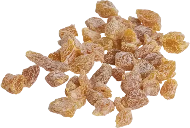 Abrikozen stukjes gedroogd 10x10mm kist 10 kilogram